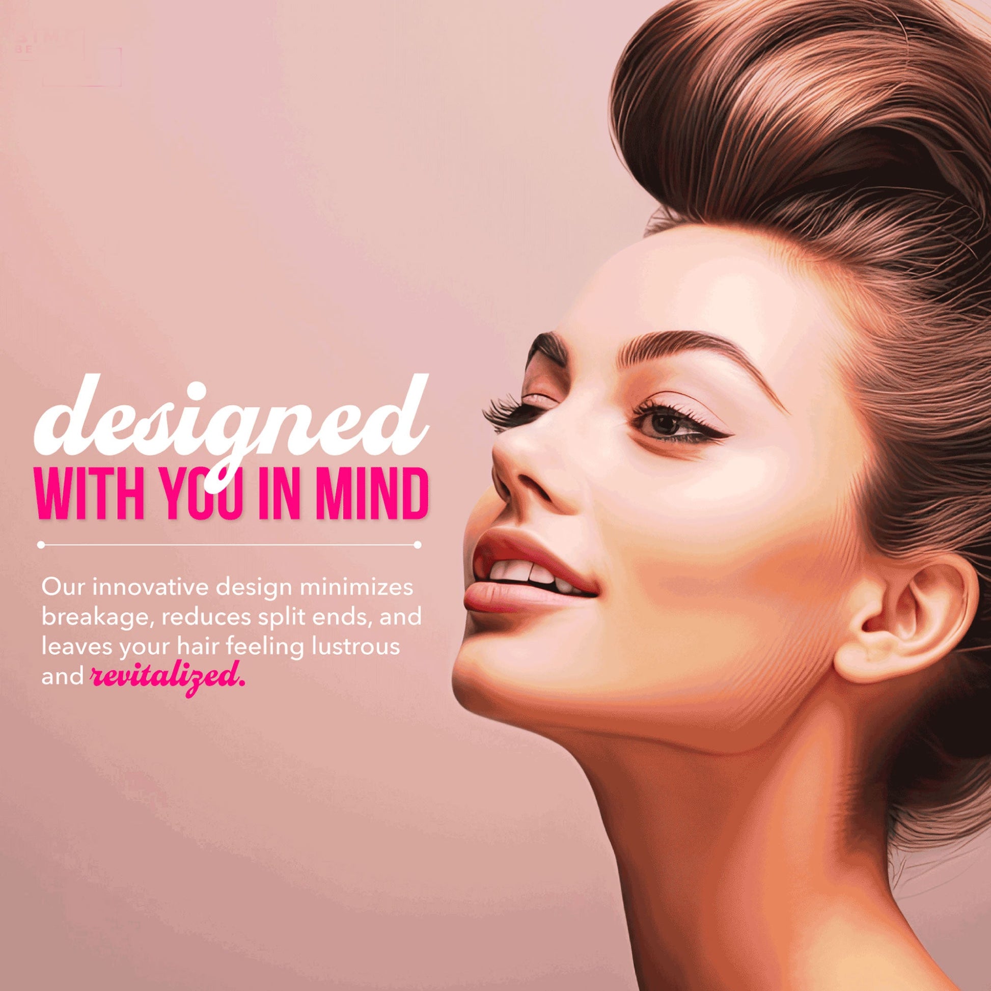 ChromaGlide Transparentique Opulence Detangle Brush